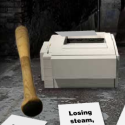Унищожи принтера